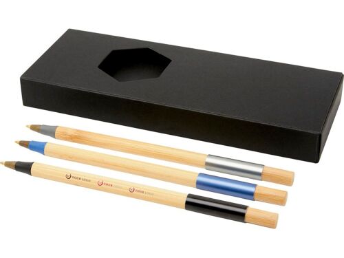 Подарочный набор «Kerf» с тремя бамбуковыми ручками 6