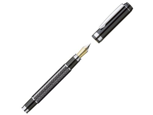 Ручка металлическая перьевая «CARBON F» 1
