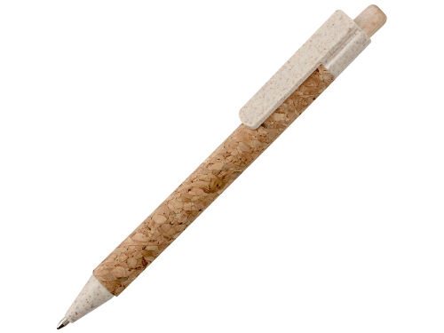 Ручка из пробки и переработанной пшеницы шариковая «Mira» 1
