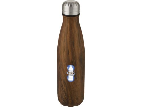 Бутылка «Cove» с вакуумной изоляцией и деревянным принтом 4