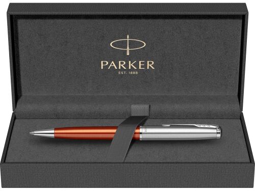 Ручка шариковая Parker «Sonnet Essentials Orange SB Steel CT» 5