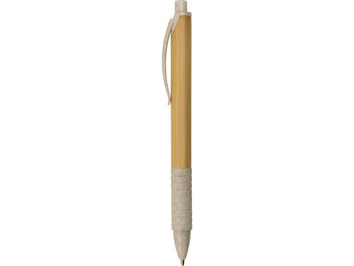 Ручка из бамбука и переработанной пшеницы шариковая «Nara» 3