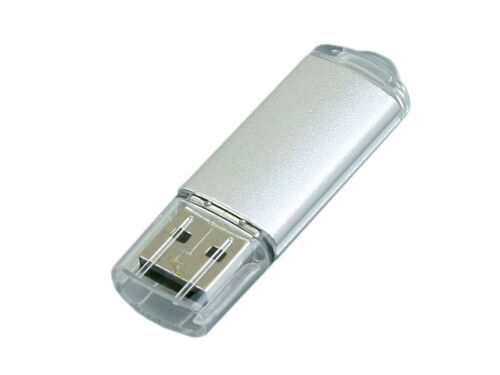 USB 2.0- флешка на 8 Гб с прозрачным колпачком 3
