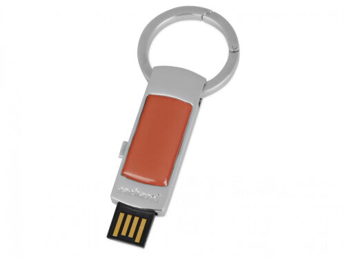 Подарочный набор: брелок с USB-флешкой на 4 Гб, ручка шариковая 2