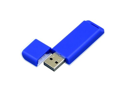USB 2.0- флешка на 64 Гб с оригинальным двухцветным корпусом 2