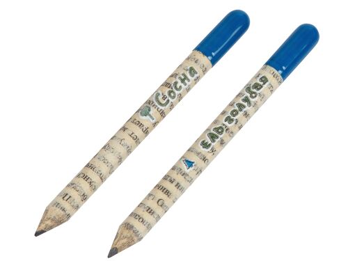 Набор «Растущий карандаш» mini, 2 шт. с семенами голубой ели и с 1