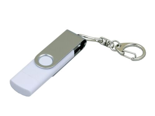USB 2.0- флешка на 32 Гб с поворотным механизмом и дополнительны 1