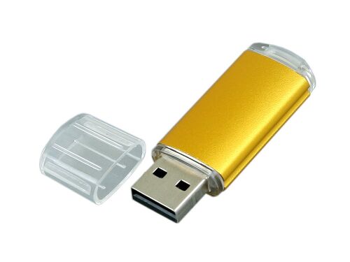 USB 2.0- флешка на 32 Гб с прозрачным колпачком 2