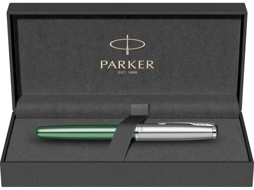 Ручка перьевая Parker «Sonnet Essentials Green SB Steel CT» 4