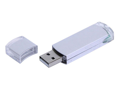 USB 3.0- флешка промо на 128 Гб прямоугольной классической формы 1