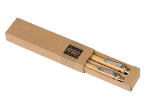 Набор «Bamboo»: шариковая ручка и механический карандаш 5