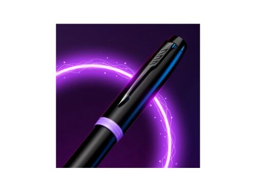 Ручка-роллер Parker «IM Vibrant Rings Flame Amethyst Purple» 6
