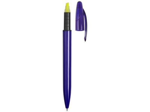 Ручка пластиковая шариковая «Mark» с хайлайтером 4