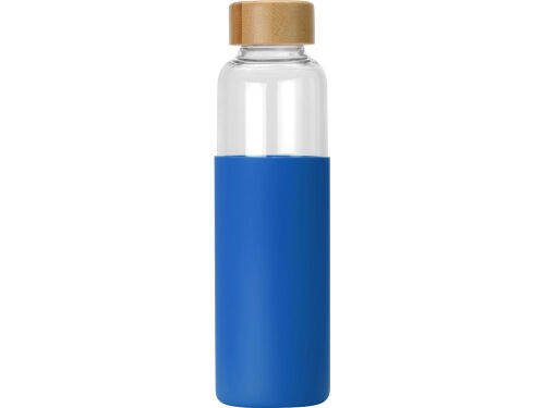 Стеклянная бутылка для воды в силиконовом чехле «Refine» 2