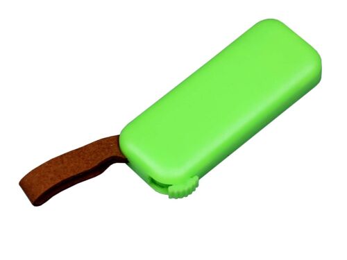 USB 2.0- флешка промо на 4 Гб прямоугольной формы, выдвижной мех 2