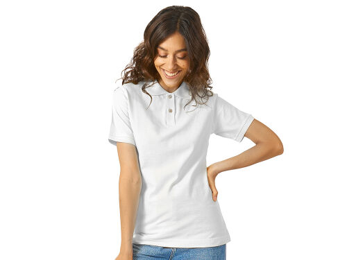 Рубашка поло "Boston 2.0" женская, белый 2