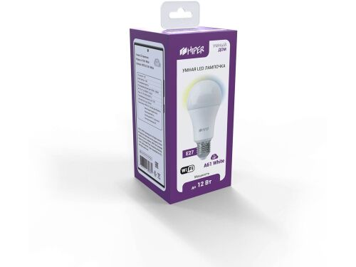 Умная LED лампочка «IoT A61 White» 3