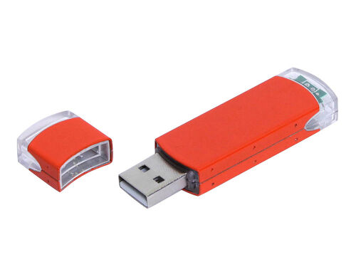 USB 3.0- флешка промо на 128 Гб прямоугольной классической формы 1