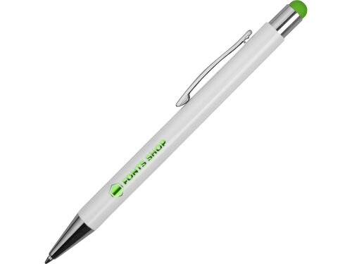 Ручка металлическая шариковая «Flowery» со стилусом 1