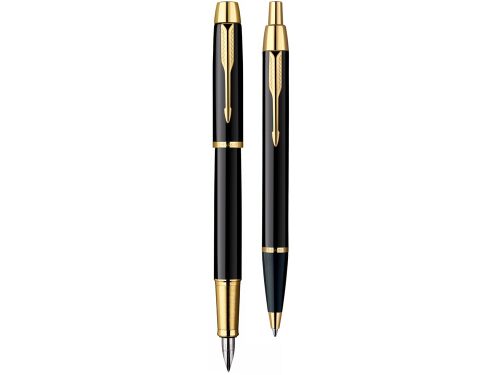 Набор Parker «IM Core Black GT»: ручка шариковая, ручка перьевая 2