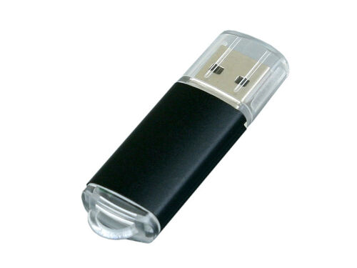 USB 2.0- флешка на 4 Гб с прозрачным колпачком 1