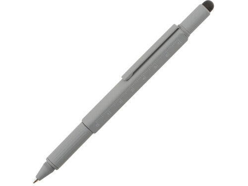 Ручка-стилус металлическая шариковая «Tool» с уровнем и отвертко 8