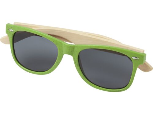 Солнцезащитные очки «Sun Ray» с бамбуковой оправой 3