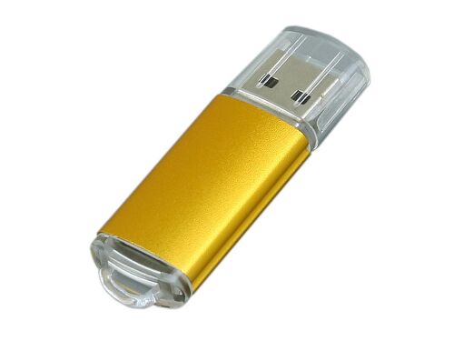 USB 2.0- флешка на 64 Гб с прозрачным колпачком 1