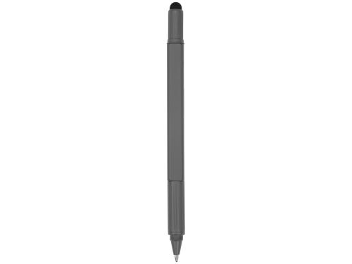 Ручка-стилус металлическая шариковая «Tool» с уровнем и отвертко 6