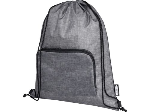 Складная сумка со шнурком «Ash» из переработанных материалов 8