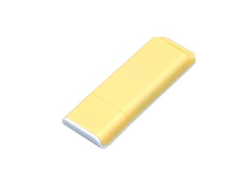 USB 2.0- флешка на 64 Гб с оригинальным двухцветным корпусом 1