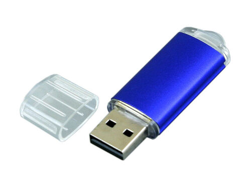 USB 2.0- флешка на 4 Гб с прозрачным колпачком 2