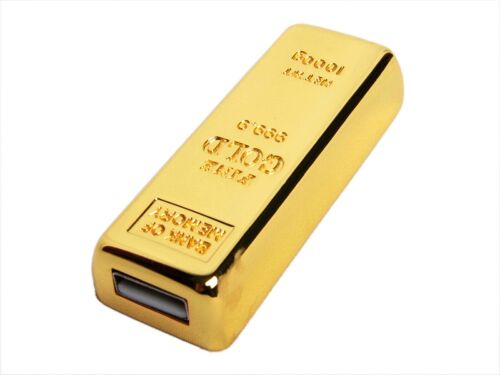 USB 2.0- флешка на 16 Гб в виде слитка золота 2