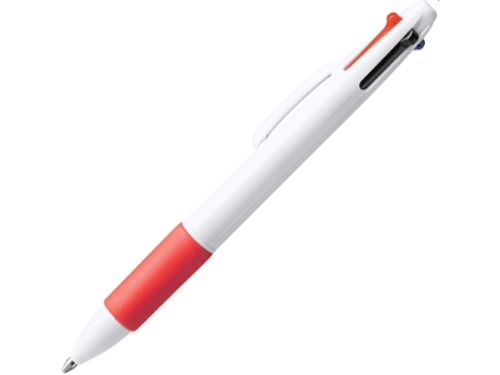 Ручка пластиковая шариковая KUNOY с чернилами 4-х цветов 1