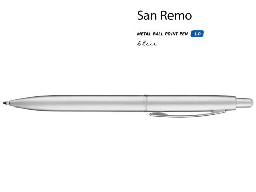 Ручка металлическая шариковая «San Remo» 2