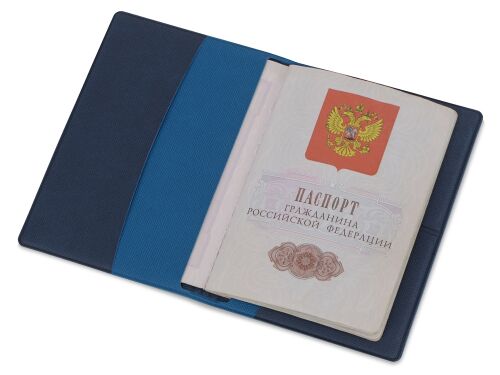 Обложка для паспорта с RFID защитой отделений для пластиковых ка 1