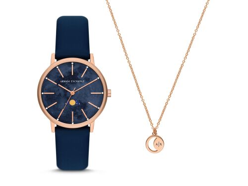 Подарочный набор: часы наручные женские с браслетом 1