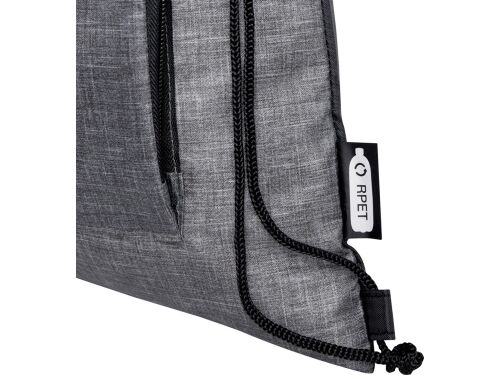 Складная сумка со шнурком «Ash» из переработанных материалов 5