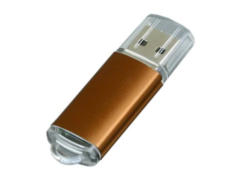 USB 2.0- флешка на 32 Гб с прозрачным колпачком 1