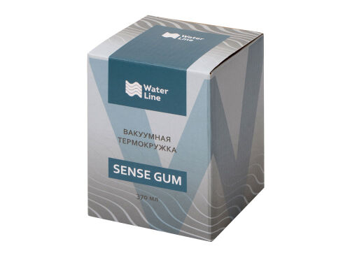 Вакуумная термокружка «Sense Gum», непротекаемая крышка, soft-to 7