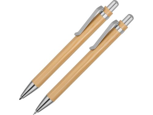 Набор «Bamboo»: шариковая ручка и механический карандаш 1