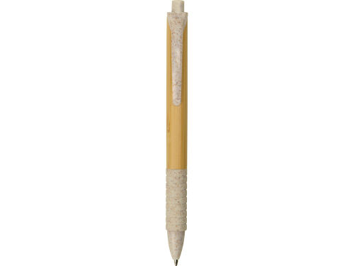 Ручка из бамбука и переработанной пшеницы шариковая «Nara» 2