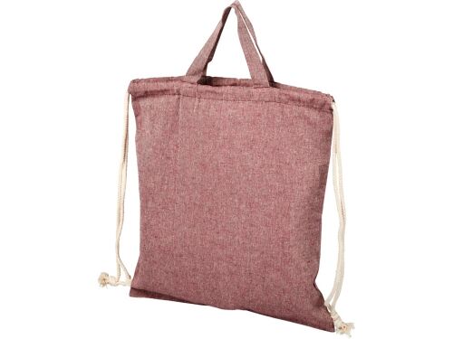 Сумка-рюкзак «Pheebs» из переработанного хлопка, 150 г/м² 1