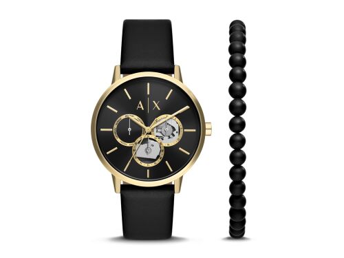 Подарочный набор: часы наручные мужские с браслетом 1