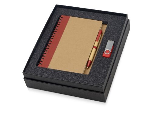 Подарочный набор Essentials с флешкой и блокнотом А5 с ручкой 8