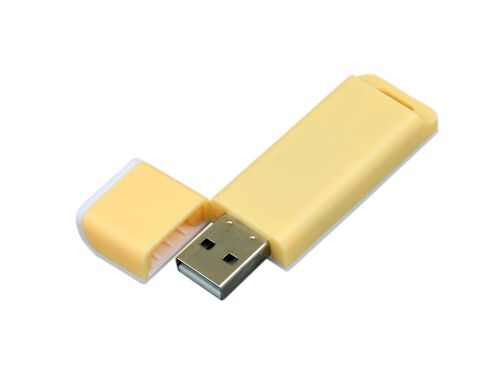 USB 2.0- флешка на 64 Гб с оригинальным двухцветным корпусом 2