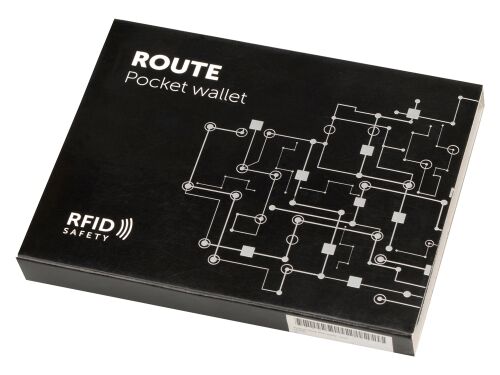 Кошелек «Route» с защитой от RFID считывания 5