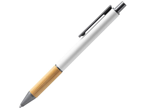 Ручка шариковая металлическая с бамбуковой вставкой PENTA 1