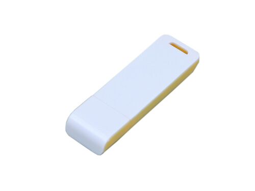 USB 2.0- флешка на 16 Гб с оригинальным двухцветным корпусом 3