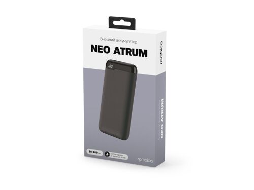 Внешний аккумулятор «NEO Atrum», 20000 mAh 4